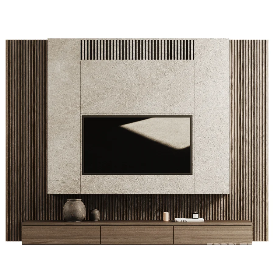 TV wall set 001 Image 2