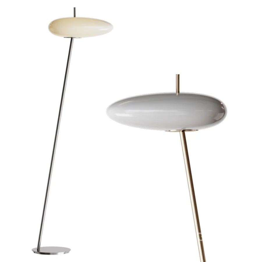PEBBLES Polycarbonate Floor Lamp Image 1