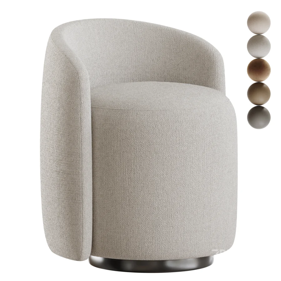 Pilton ottoman pouf Image 1