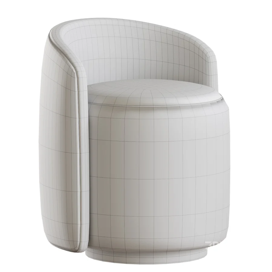 Pilton ottoman pouf Image 5