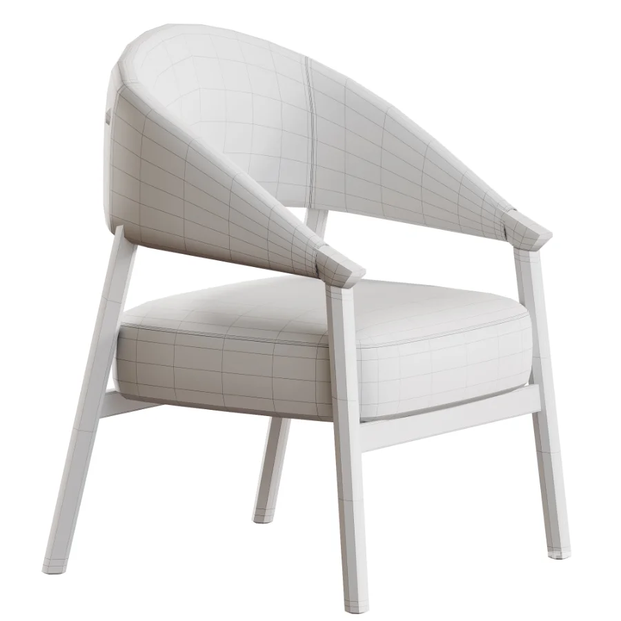 Japandi Accent Chair Image 5