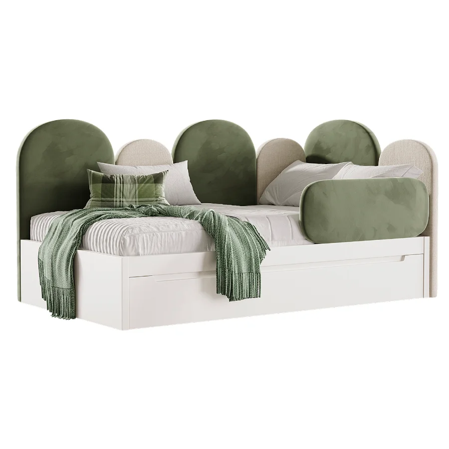 SAVOY Upholstered Kids Bed Image 1