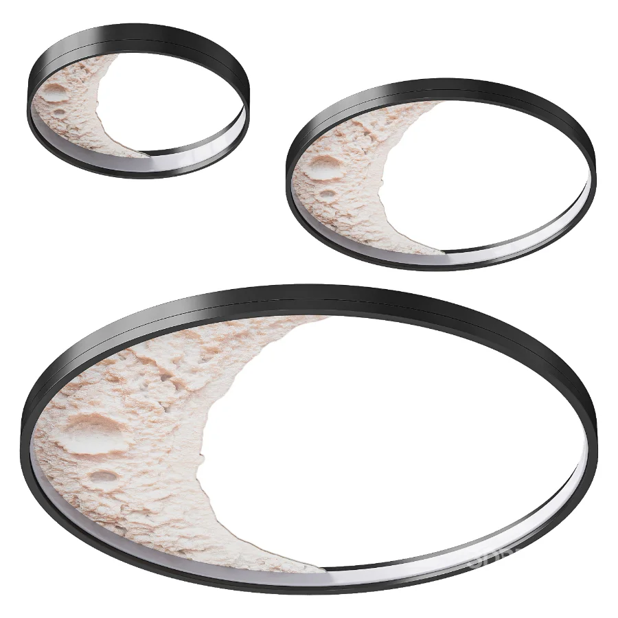 Ceiling Led Cosmos Waning Moon Image 2
