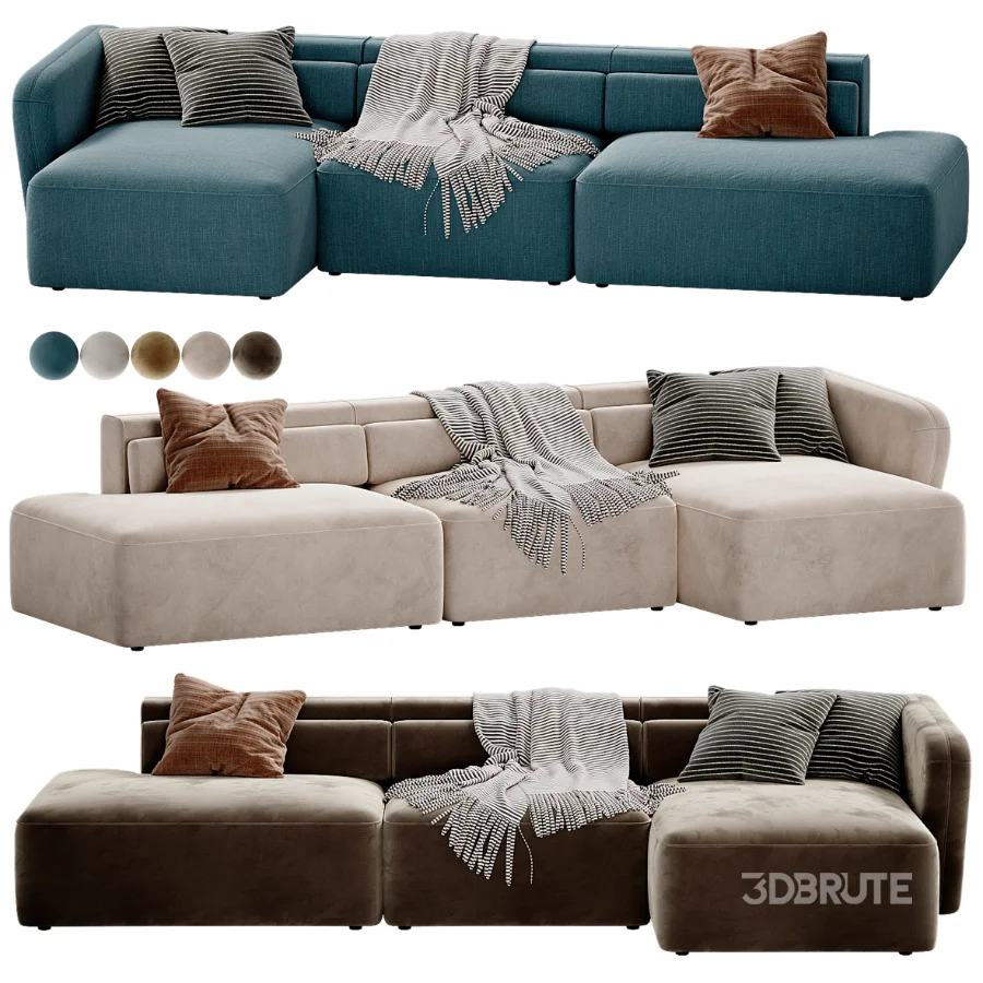 Vajvel Corner modular Sofa by Divan.ru Image 3