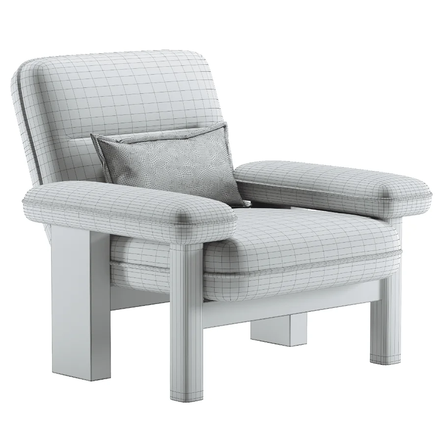 Boucle Accent Chair Image 6