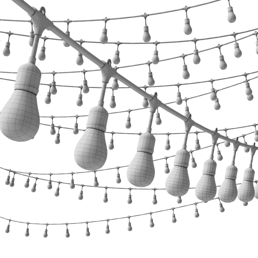 Editable Garland Outdoor String Lights 16 Image 4