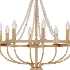Resha Wagon Wheel Chandelier - Thumbnail 6