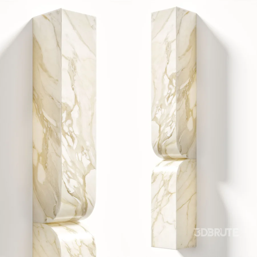 Cordoba 600 Bronze Vein Alabaster Wall Light Image 2