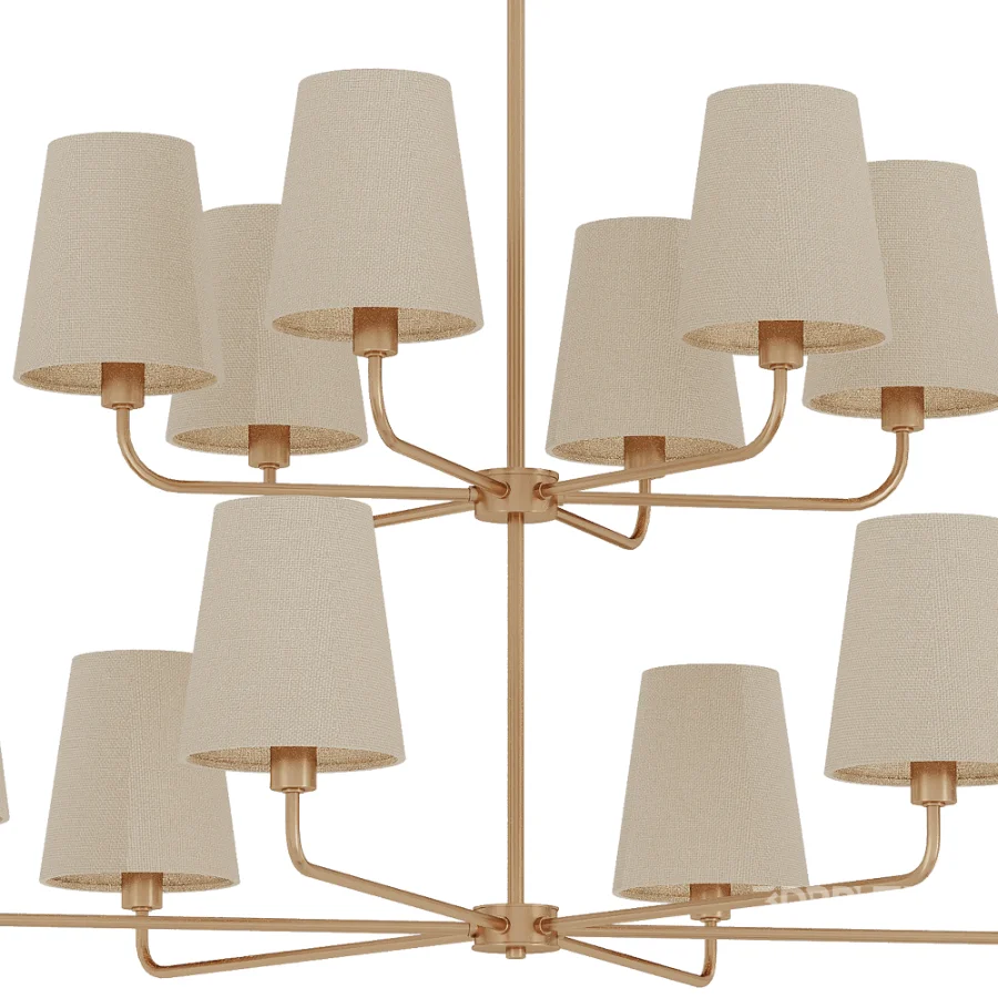 Light Adjustable Sputnik Chandelier Image 9