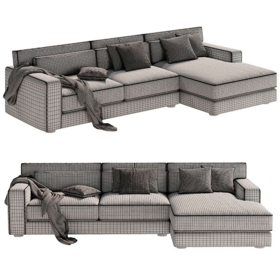 Retreat 2 Piece Sectional Sofa with Chaise Lounge Image 3
