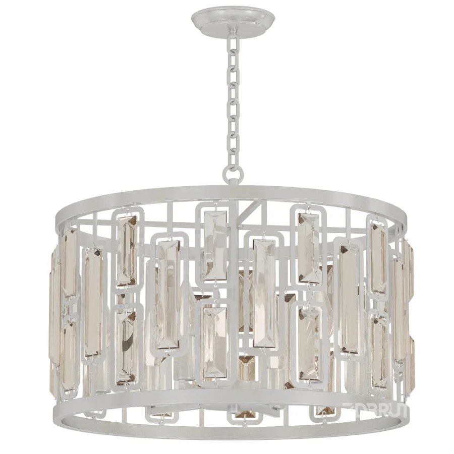 Bolton Crystal Pendant Light Image 2