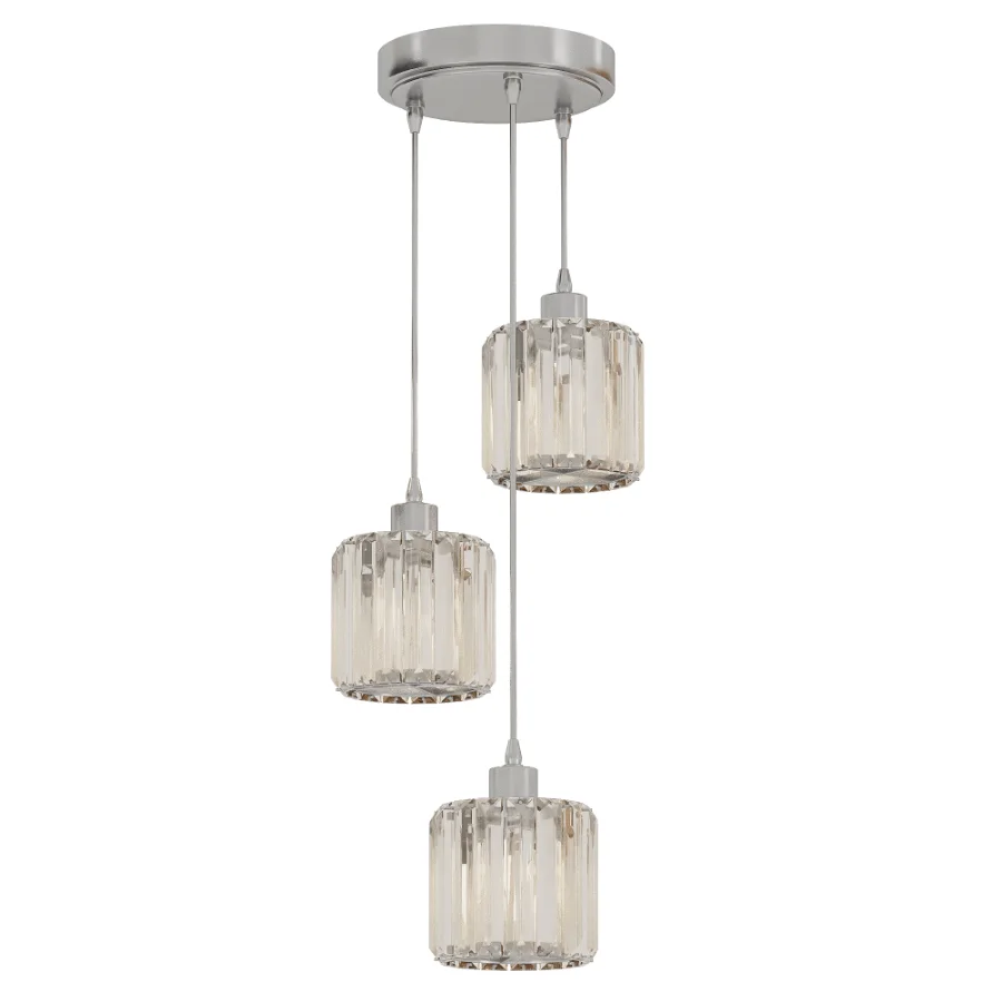 Stacyann Round Crystal Chandelier Image 2