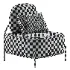 Yellow Linen Accent Chair - Thumbnail 7