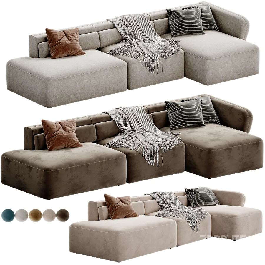 Vajvel Corner modular Sofa by Divan.ru Image 4