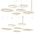 Aurelia Alabaster Ring Pendant Light 2 - Thumbnail 5