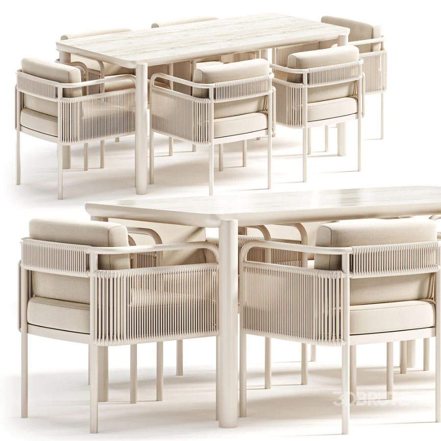 Garden Furniture Part Table Chairs Image 7