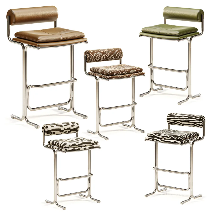 Bolster Bar Stool Image 7