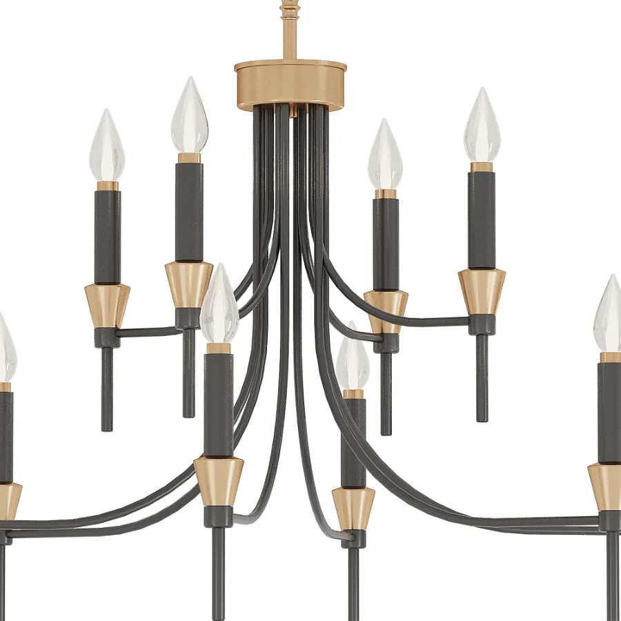 Naydene Dimmable Classic Chandelier Image 4