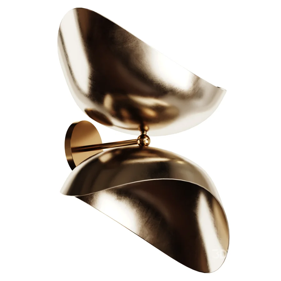 Elegant sculptural wall light Image 5