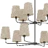 Light Adjustable Sputnik Chandelier - Thumbnail 8