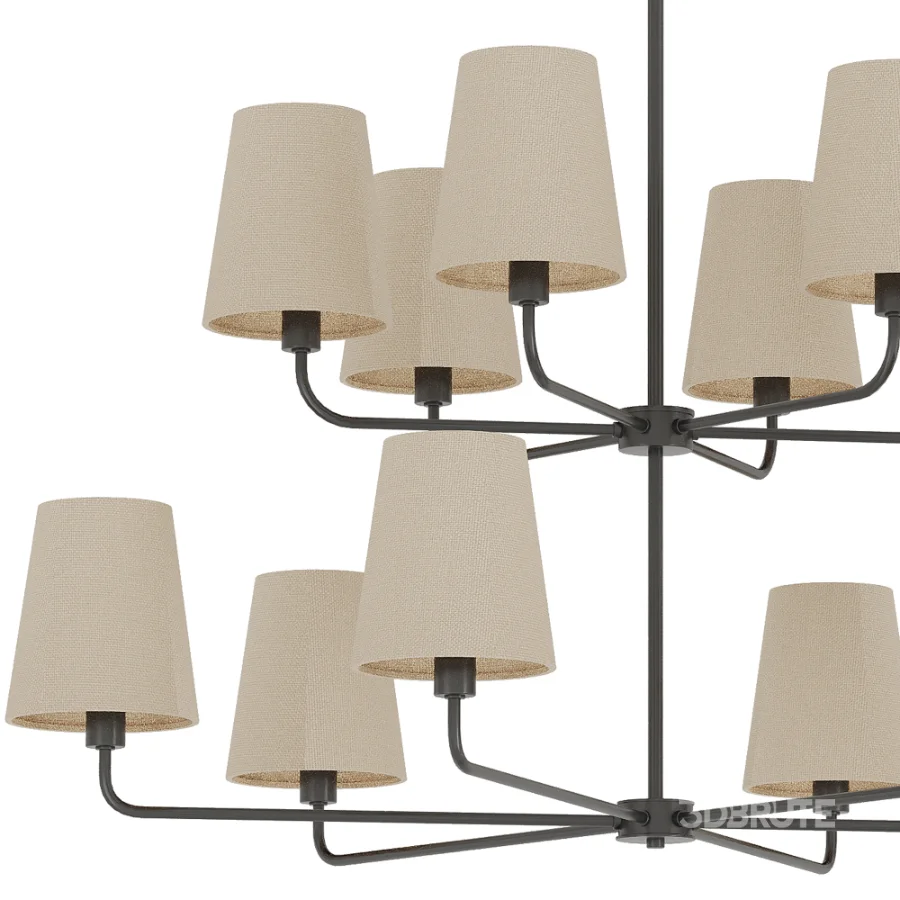 Light Adjustable Sputnik Chandelier Image 8