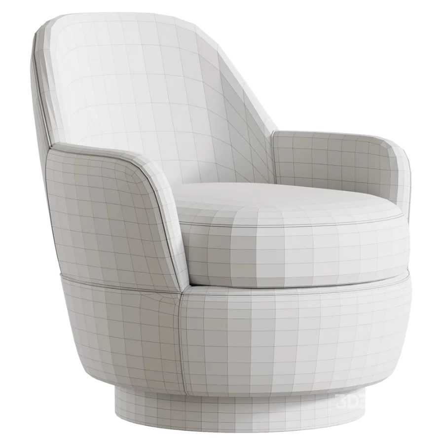 Jacques HIGH Armchair Swivel Image 4