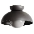 Modern Bowl Semi-Flush Mount Ceiling Light - Thumbnail 2