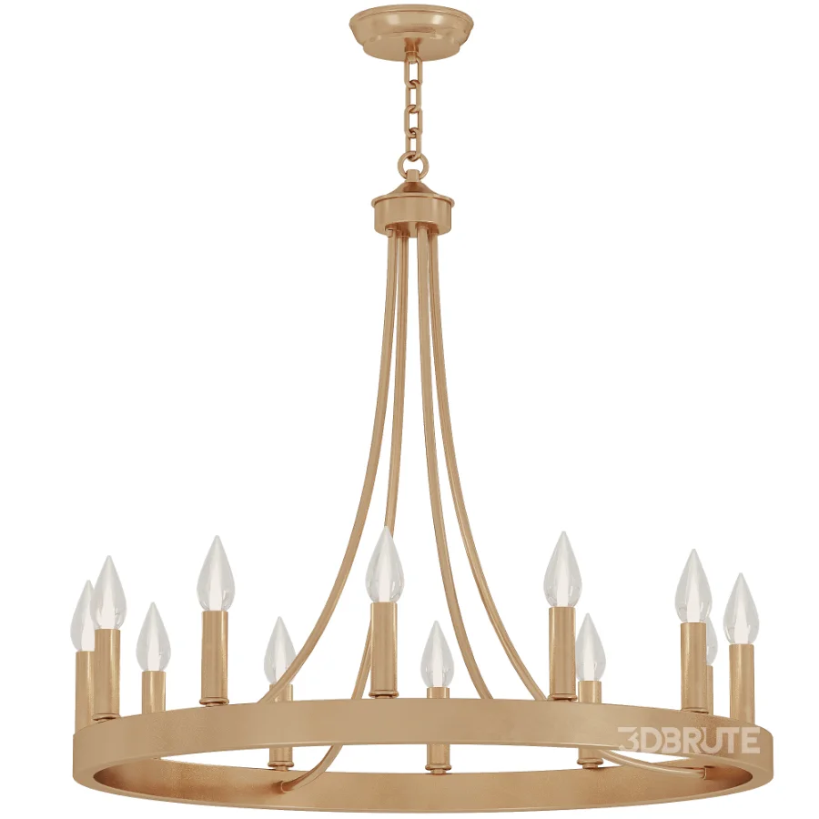 Hendon Wagon Chandelier Image 8