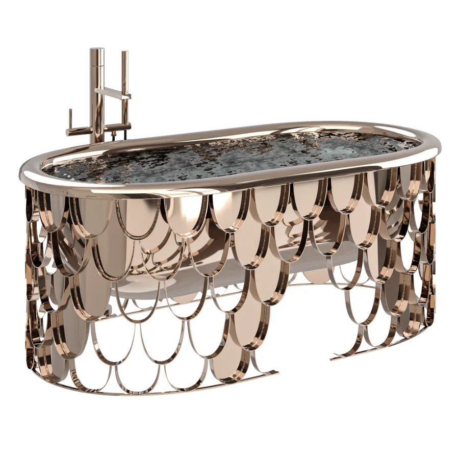 Luxury Koi Bathtub Image 4