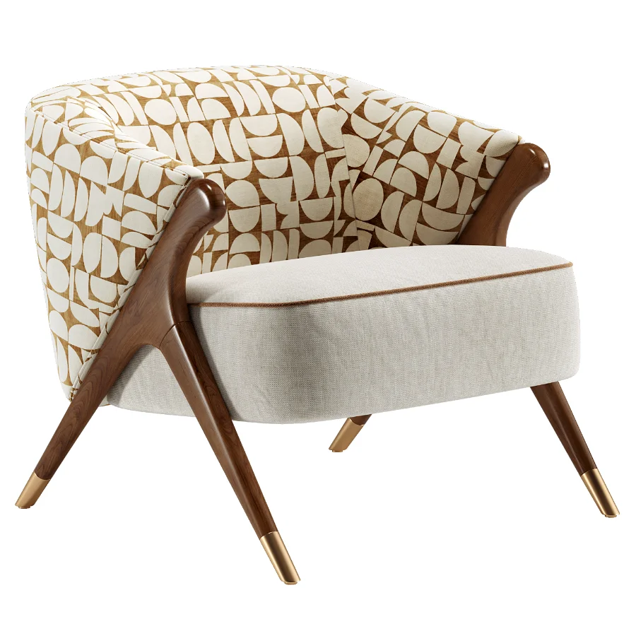 Mid Century Lounge Chair Image 3
