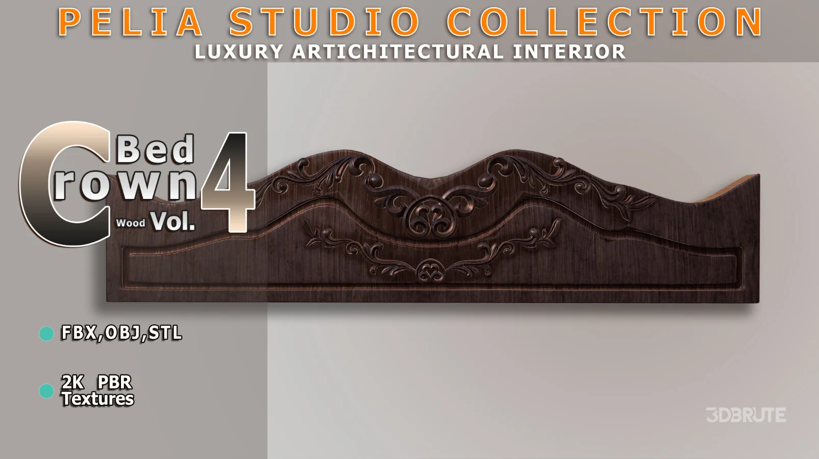 BedCrown-4-Wood Image 1