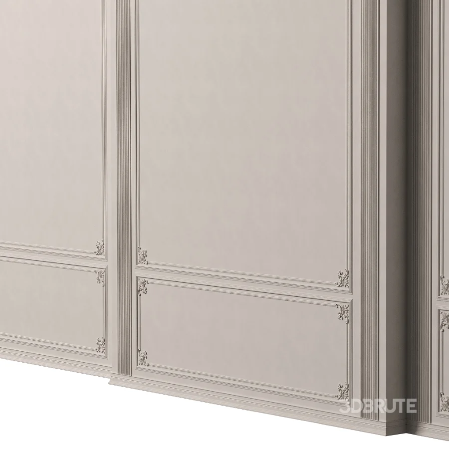 Classic 3D Wall Panel Elegant Design for Interior Decor 23 Image 4
