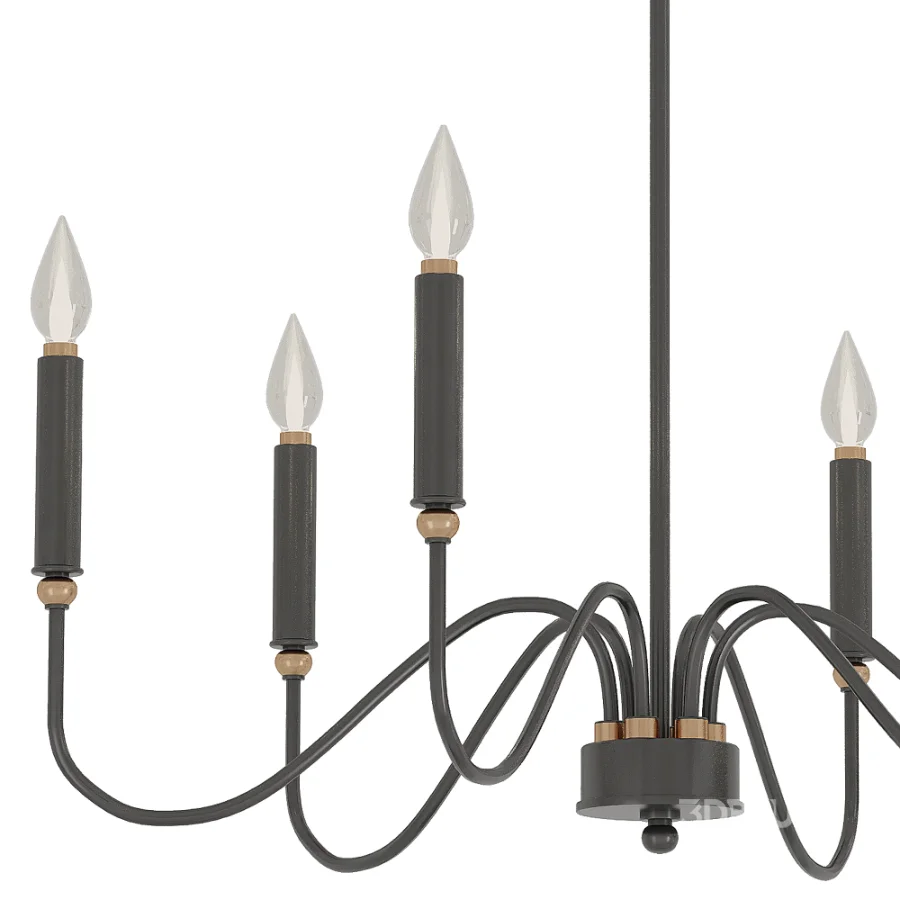 Tracen Dimmable Traditional Chandelier Image 5