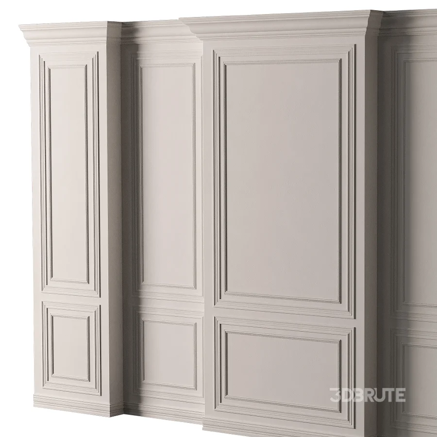 Classic 3D Wall Panel Elegant Design for Interior Decor 12 Image 3