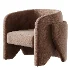 Contemporary Minimalist Armchair - Thumbnail 3