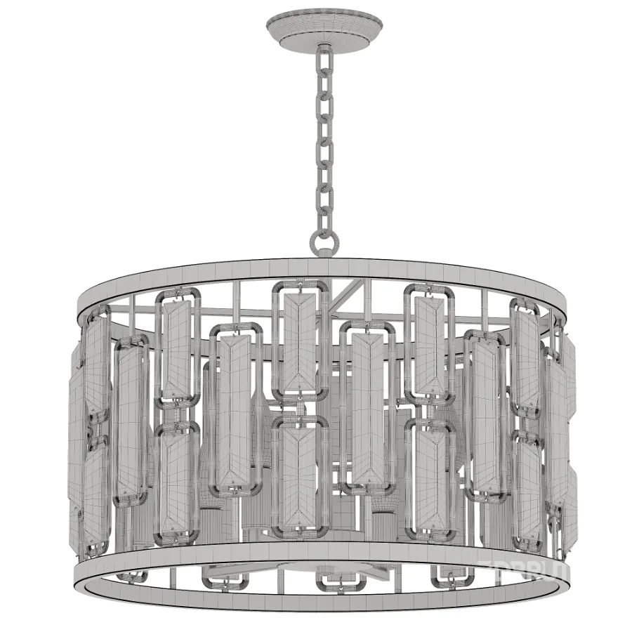 Bolton Crystal Pendant Light Image 6