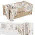 Minimalist White Toddler Bed with Storage - Thumbnail 3