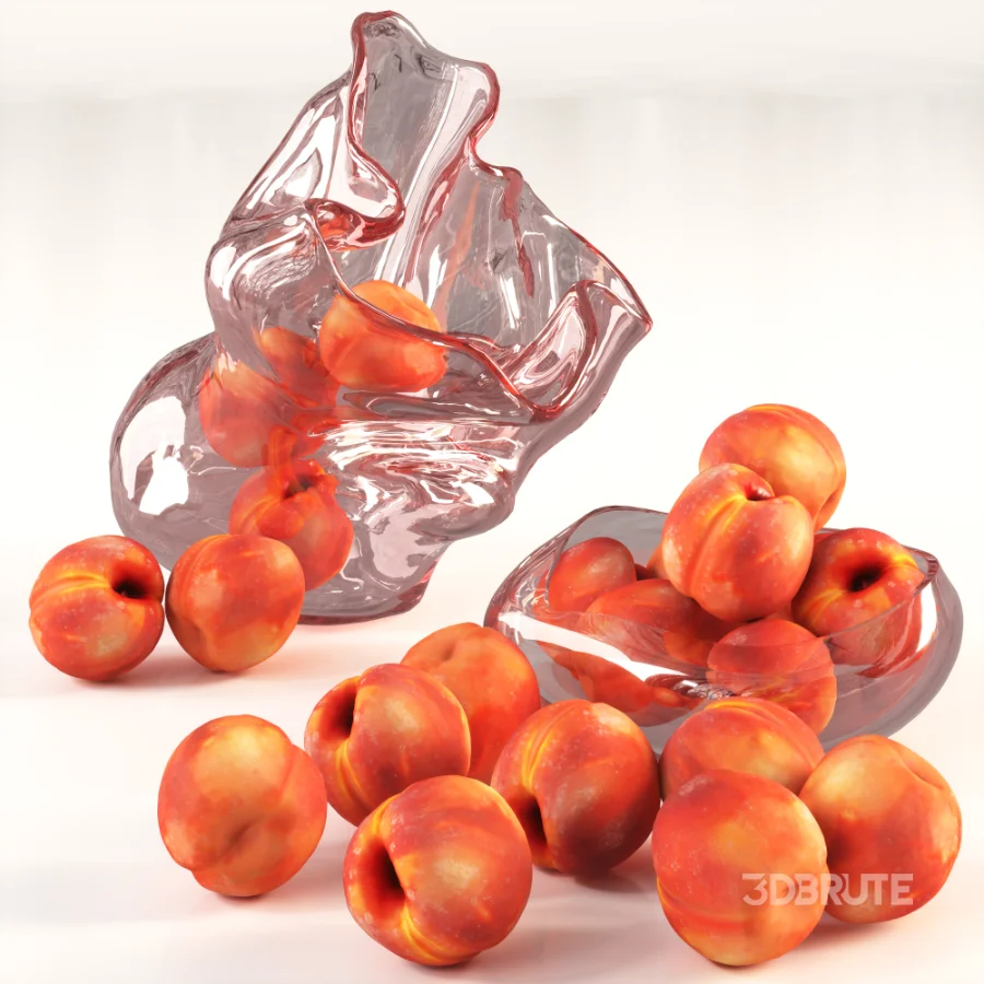 Peach Glass Elegance Image 3
