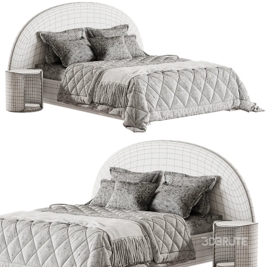 Bollu Silva Alba bed Image 5