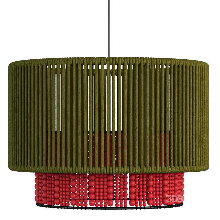 POLi Red Oliva Pendant Lamp Image 2
