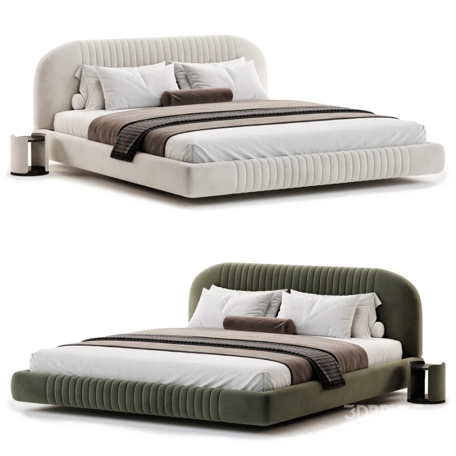 Modern Double Bed 19 Image 1