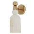Alabaster Brass Wall Sconce - Thumbnail 3