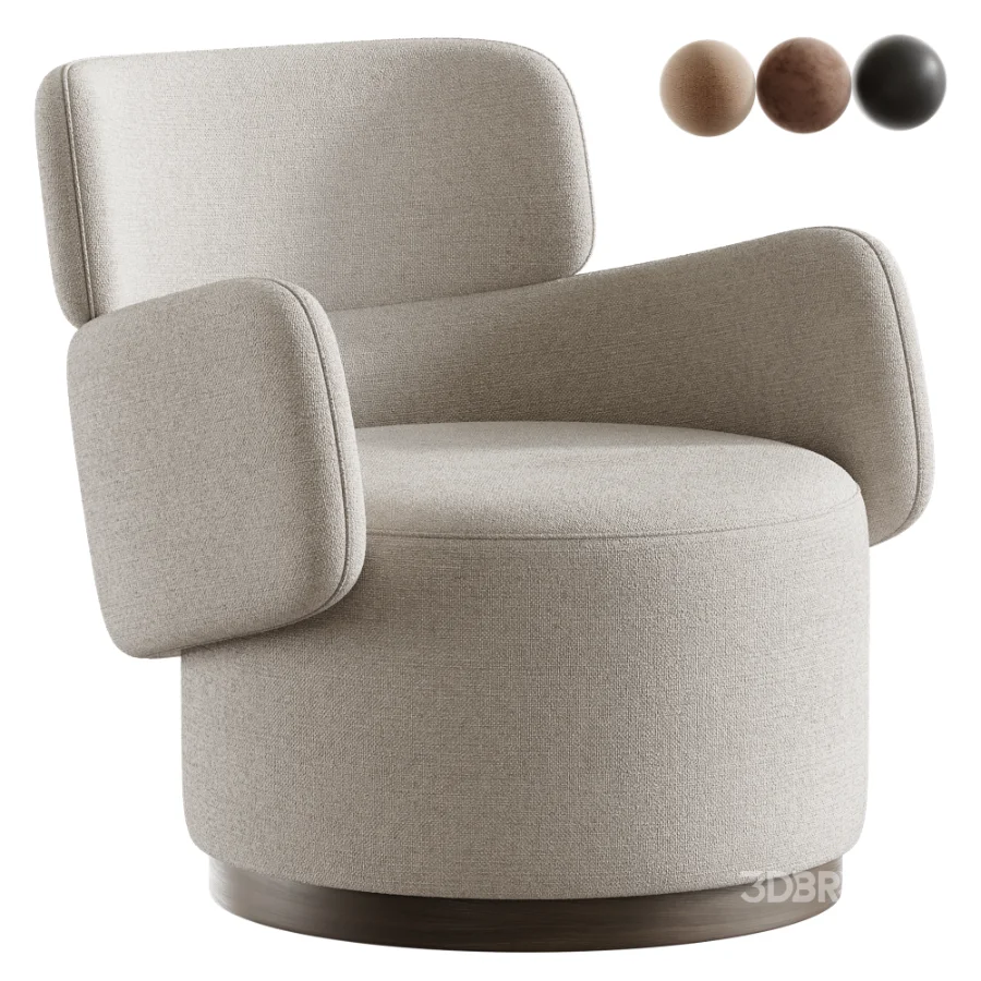 Boris soft enveloping armchair Image 1
