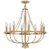 Resha Wagon Wheel Chandelier - Thumbnail 5