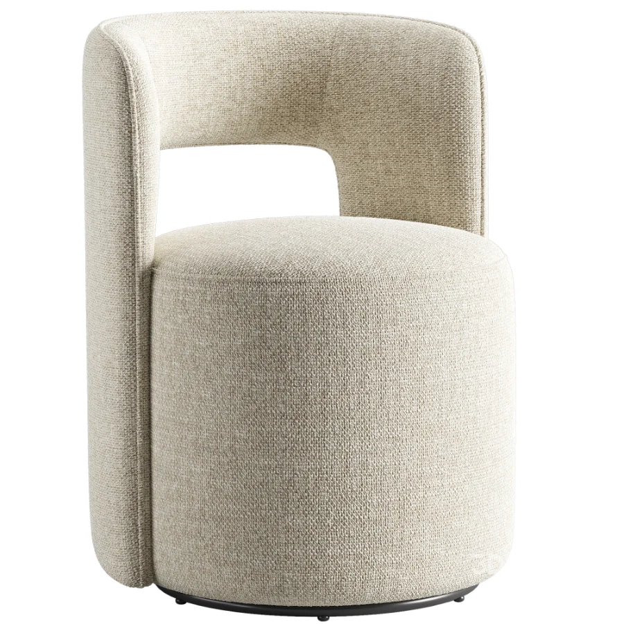 Sutton Copper Swivel Chair Image 3