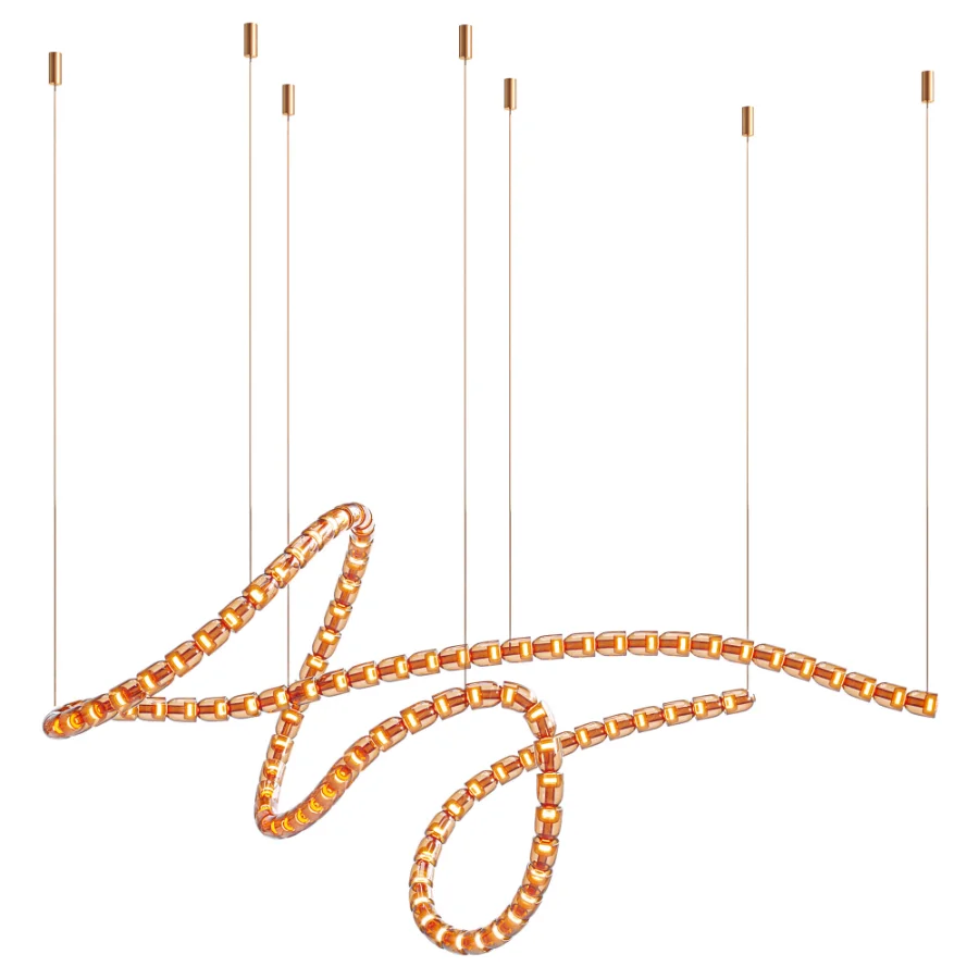 Gabriel Knot LED Chandelier Image 3