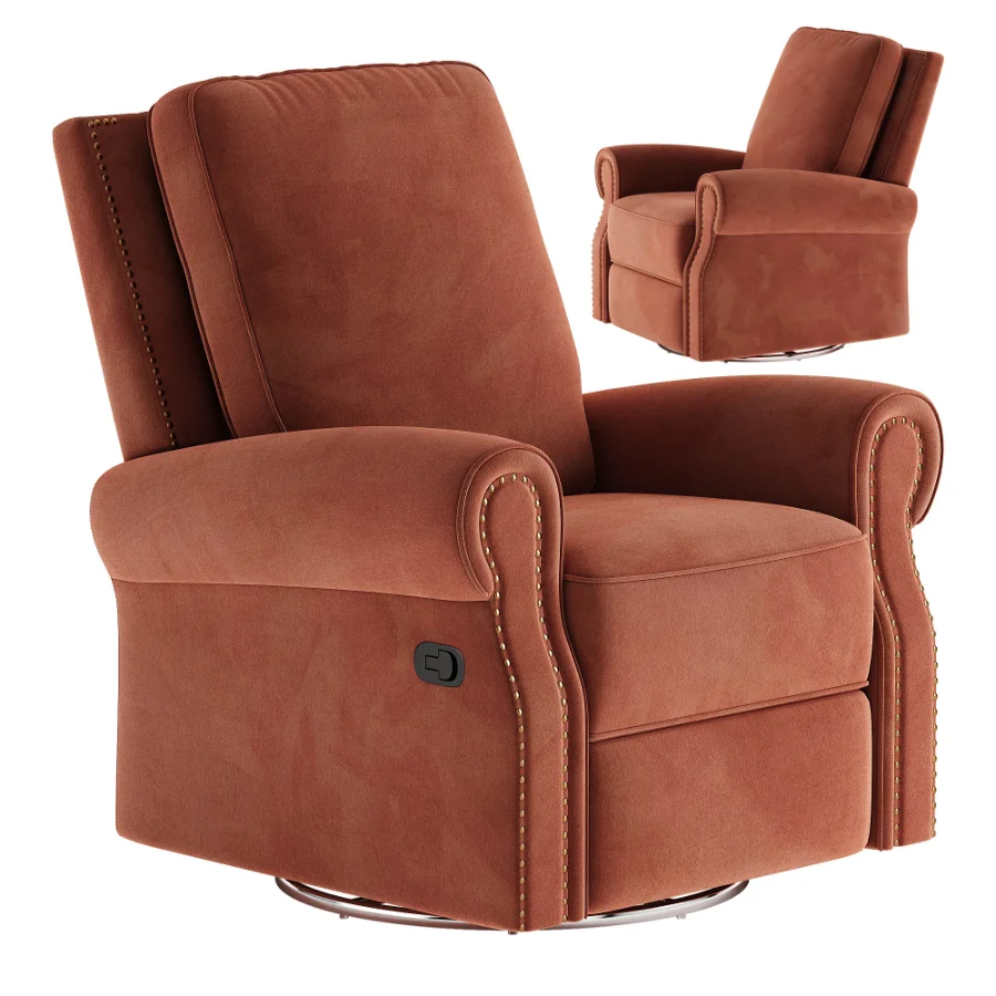 Antasia Rocking_Swivel_Glider_Nursery_Recliner Image 6