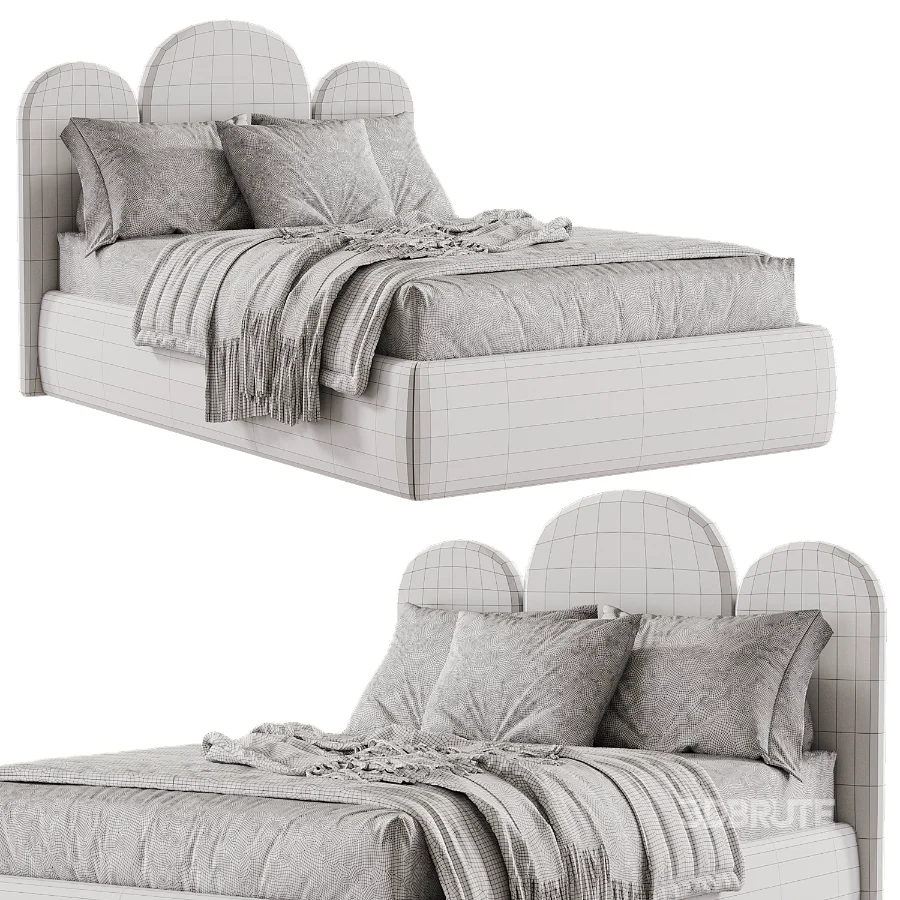 Upholstered Cloud Bed Image 5