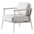 Telso Chenille Olive Armchair - Thumbnail 4
