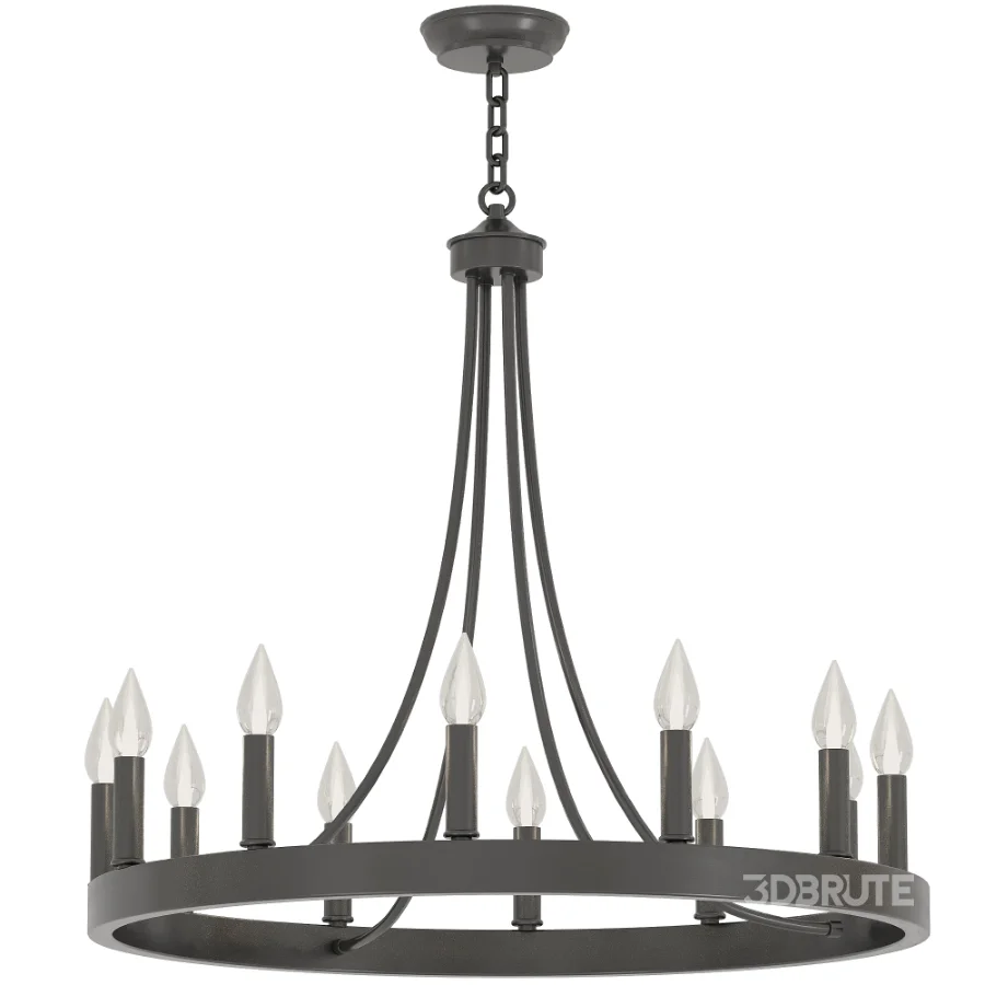 Hendon Wagon Chandelier Image 5